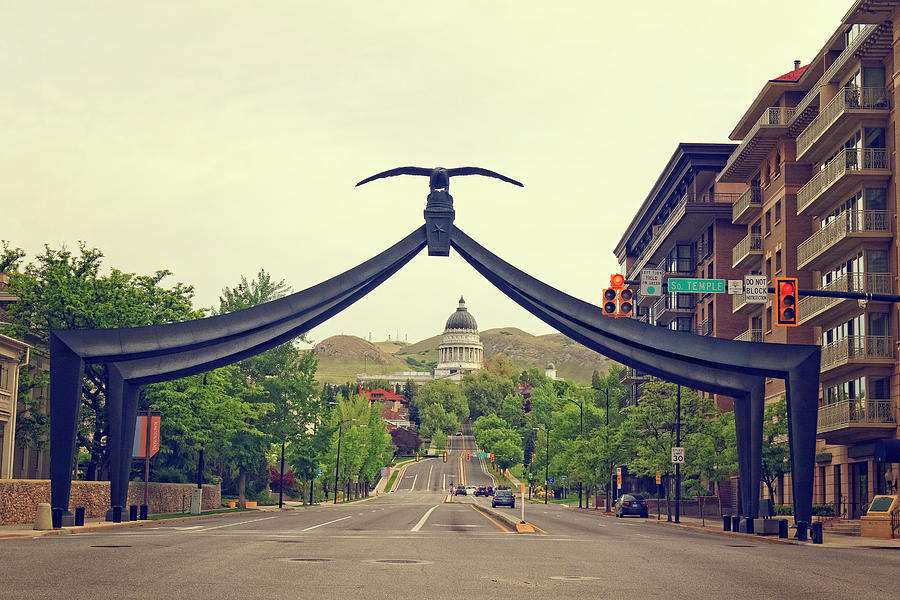 Eagle Gate Photograph by Joan Escala-Usarralde - Pixels