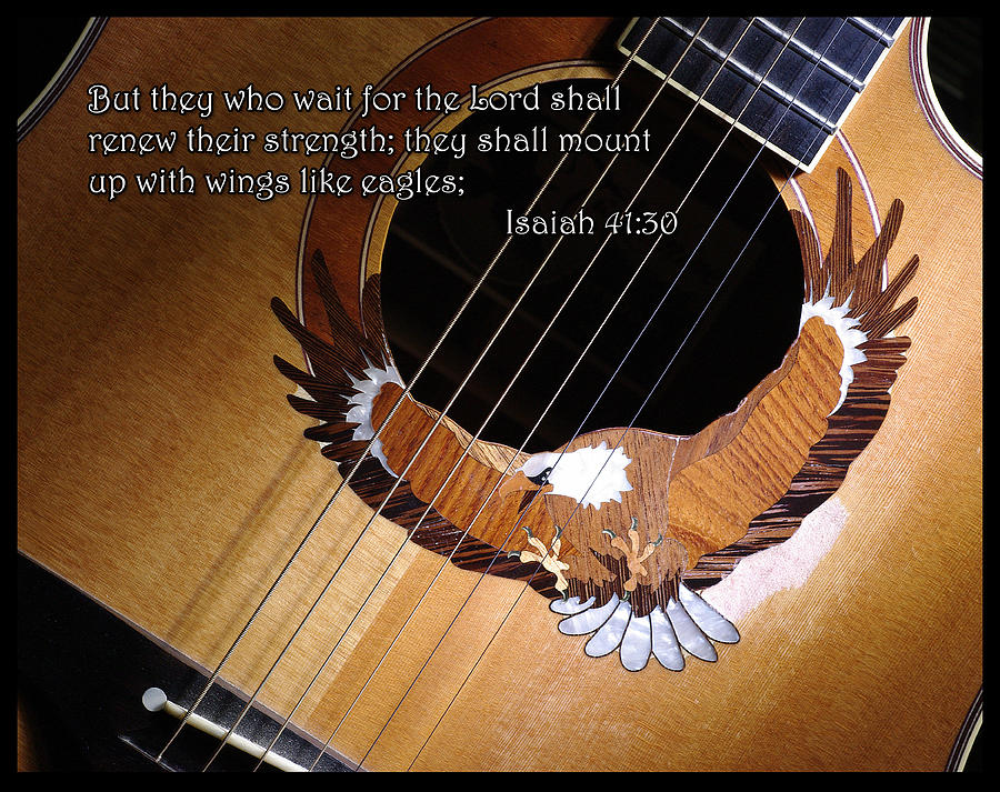 Eagle Guitar Photograph by Jim Mathis