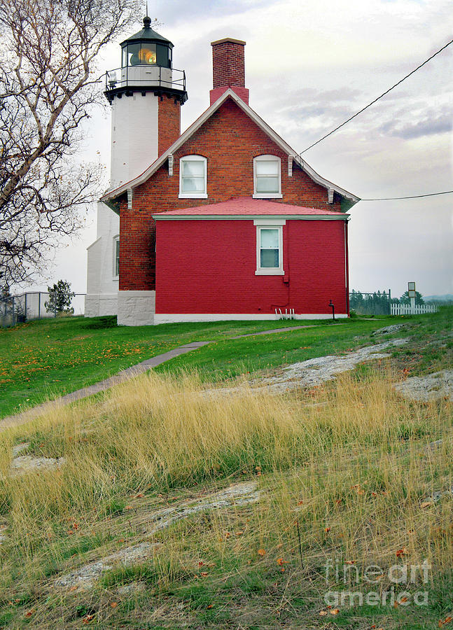 Eagle Harbor Light Station, Michigan Photograph by Wernher Krutein