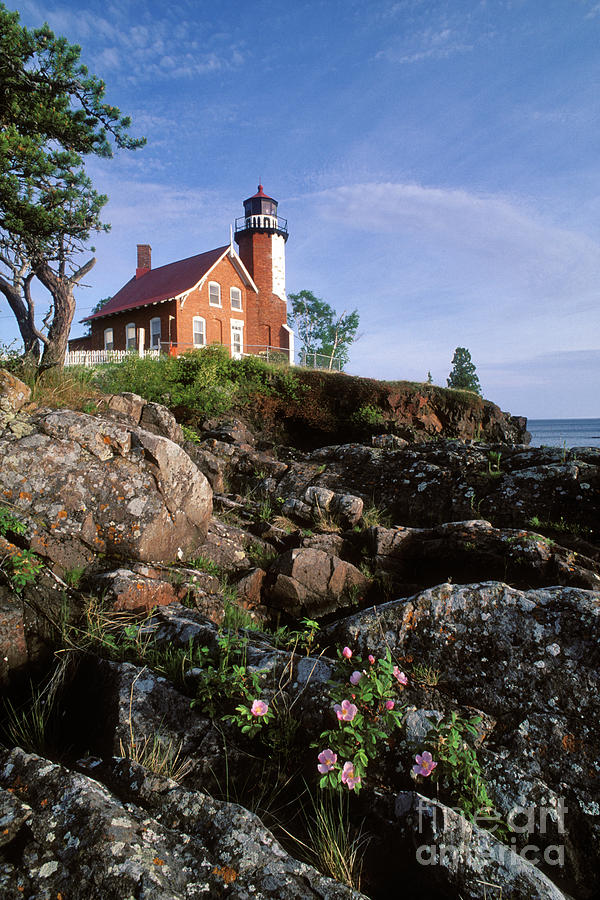 Eagle Harbor Lighthouse - FS000623 Photograph by Daniel Dempster