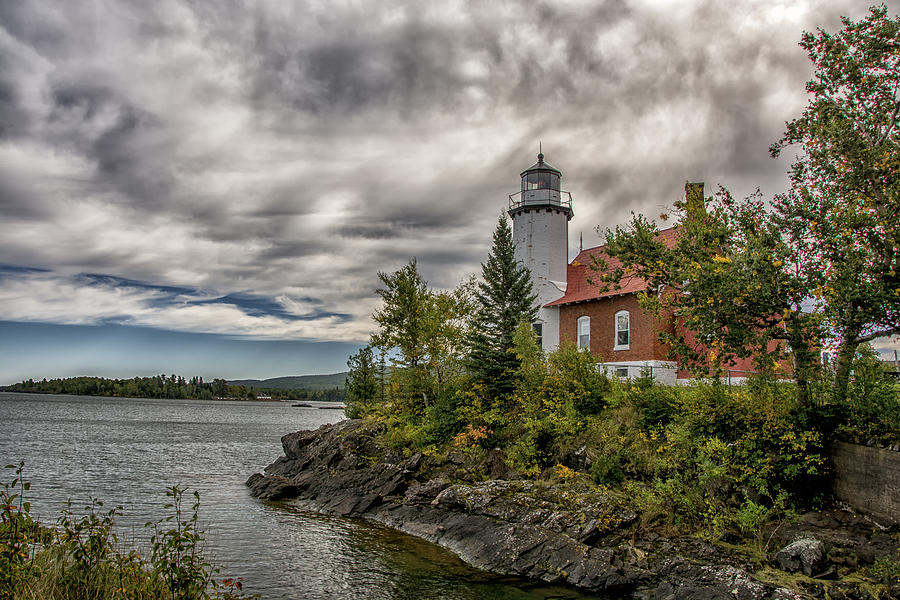 Eagle Harbor Lighthouse Photograph by Gerald DeBoer