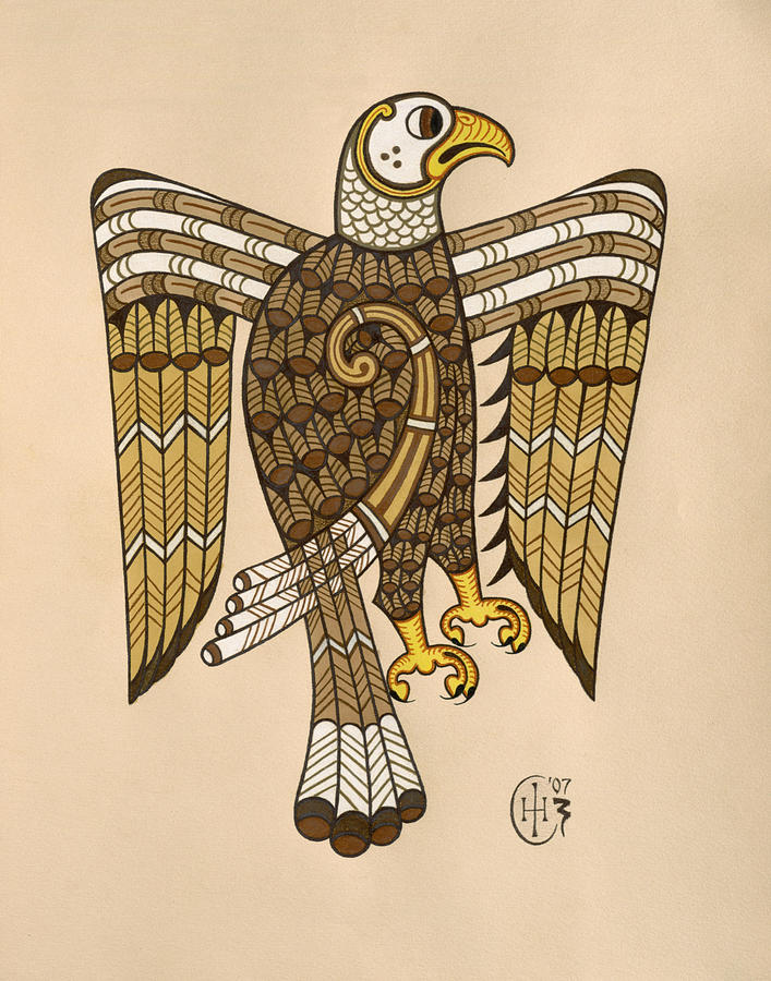 Eagle Painting by Ian Herriott