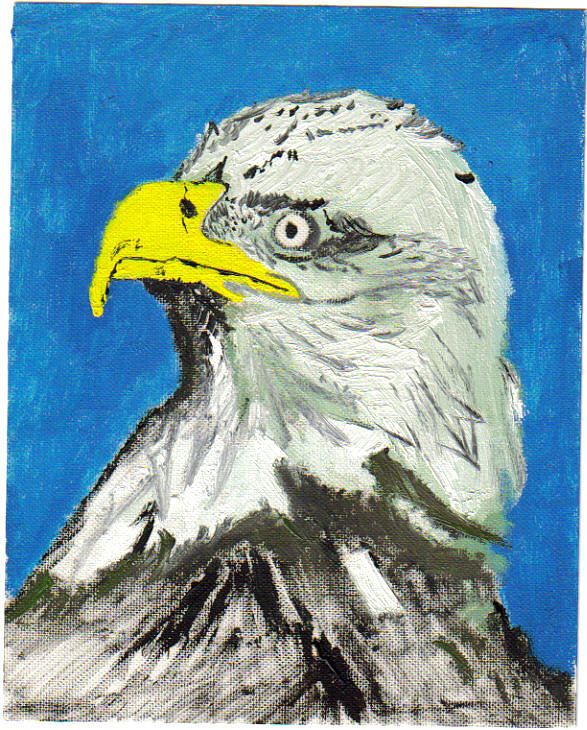 Eagle Painting by John Hodgson - Pixels