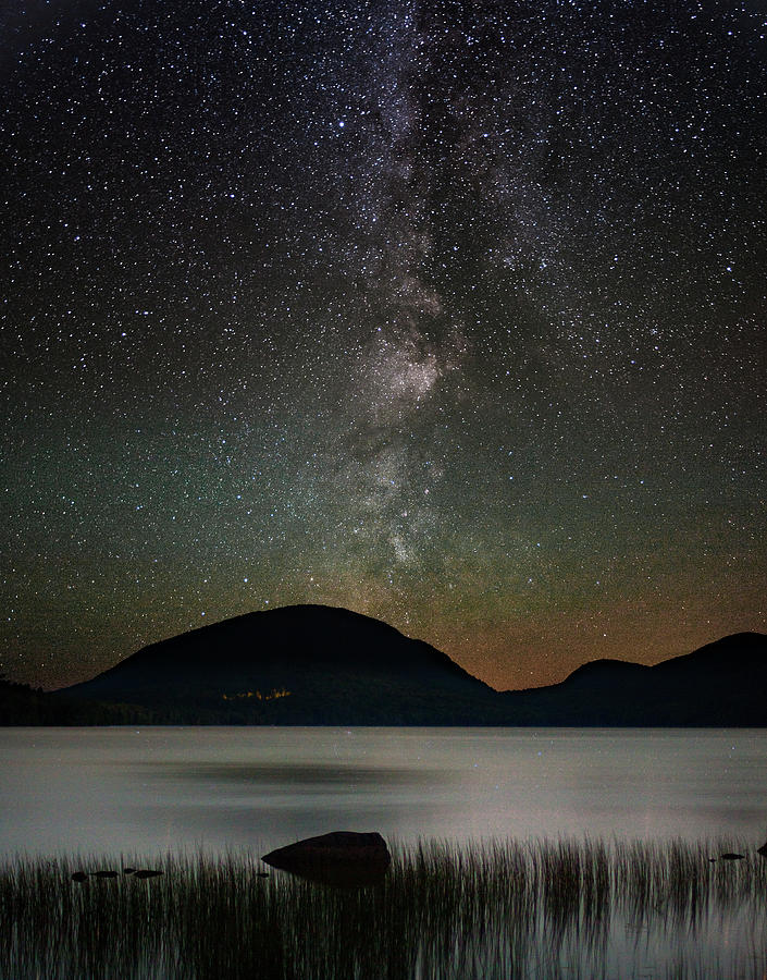 Eagle Lake and the Milky Way Photograph by Brent L Ander