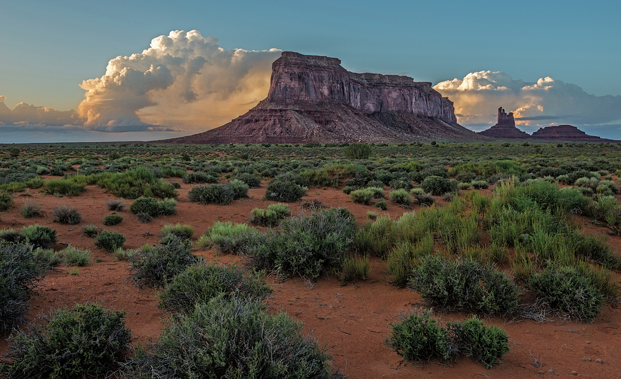 Eagle Mesa Storm Clouds Photograph by Loree Johnson