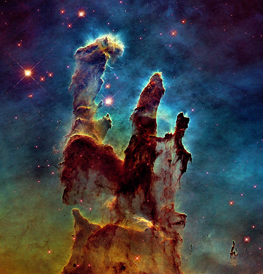 Eagle Nebula Pillars of Creation Photograph by Weston Westmoreland