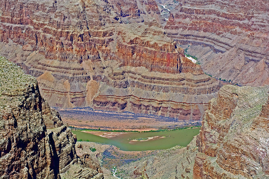 Eagle Point View in Grand Canyon West, Arizona  Photograph by Ruth Hager