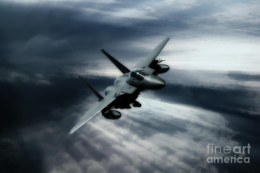 Eagle Digital Art - Eagle Reaper by Airpower Art