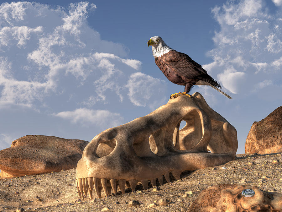 Eagle Rex Digital Art by Daniel Eskridge