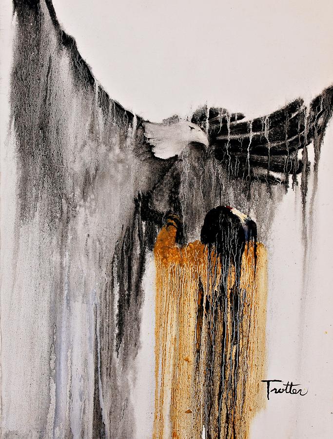 Inspirational Painting - Eagle Spirit by Patrick Trotter