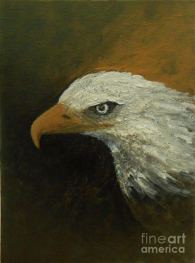 Eagle Spirit - Trust Painting by Jane See