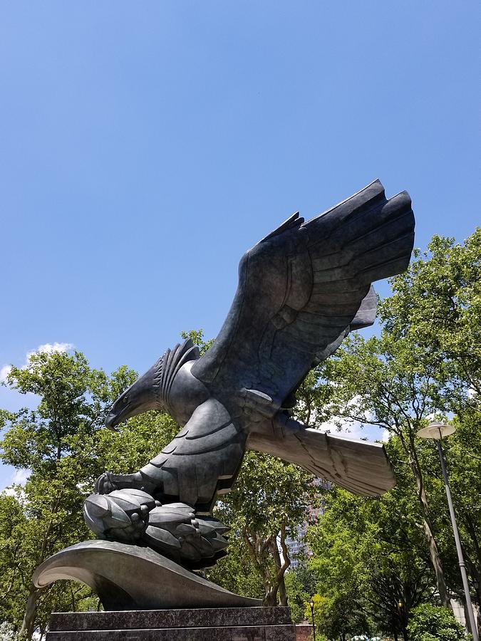 Eagle Statue  Photograph by Rob Hans