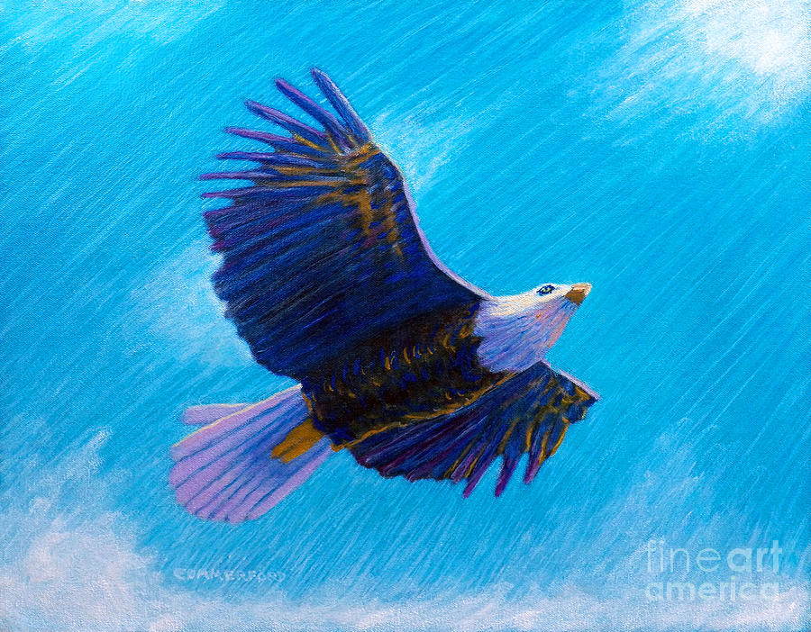 Eagleheart Painting by Brian Commerford