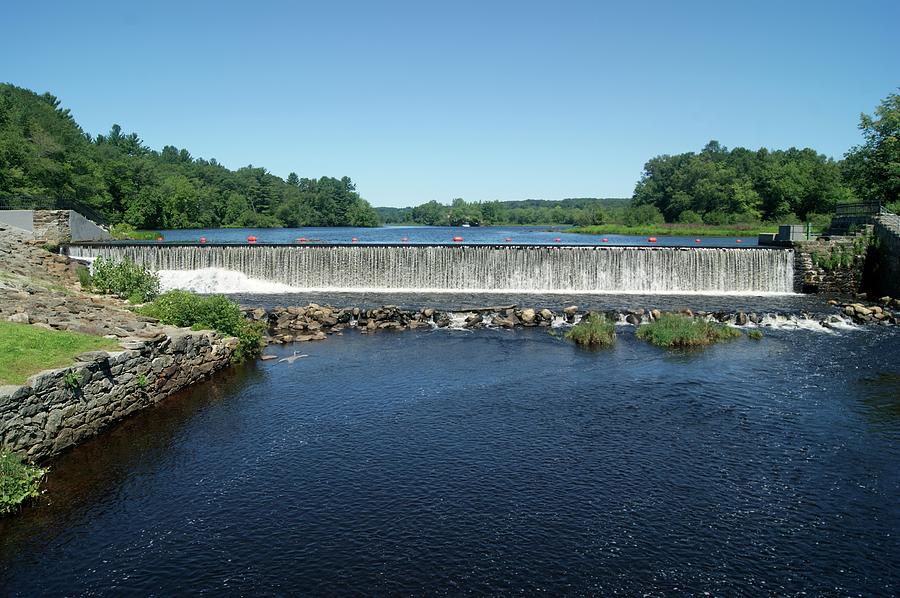 Eagleville Dam, Connecticut  Photograph by David Birchall