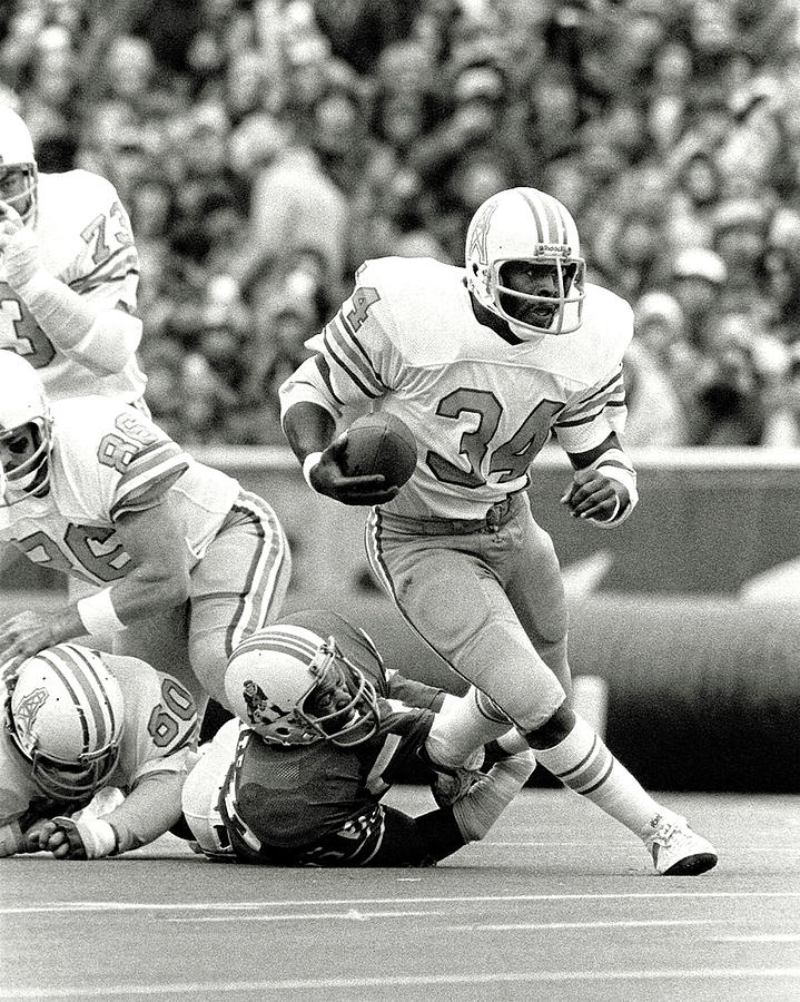 Earl Campbell - Football Legend Photograph by Doc Braham