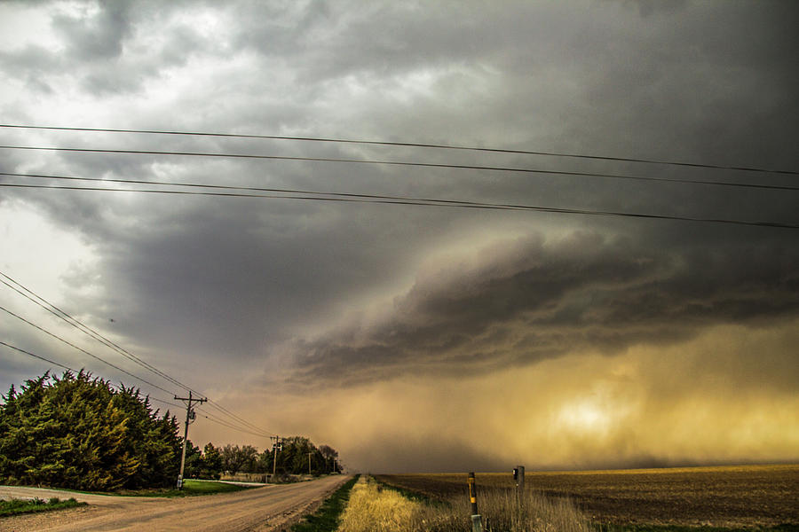 Early April Nebraska Thunderstorms 004 Photograph by NebraskaSC