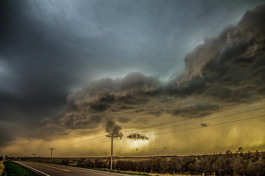 Early April Nebraska Thunderstorms 016 Photograph by NebraskaSC