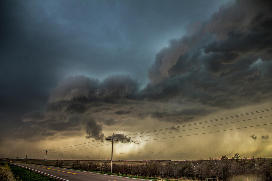 Early April Nebraska Thunderstorms 017 Photograph by NebraskaSC
