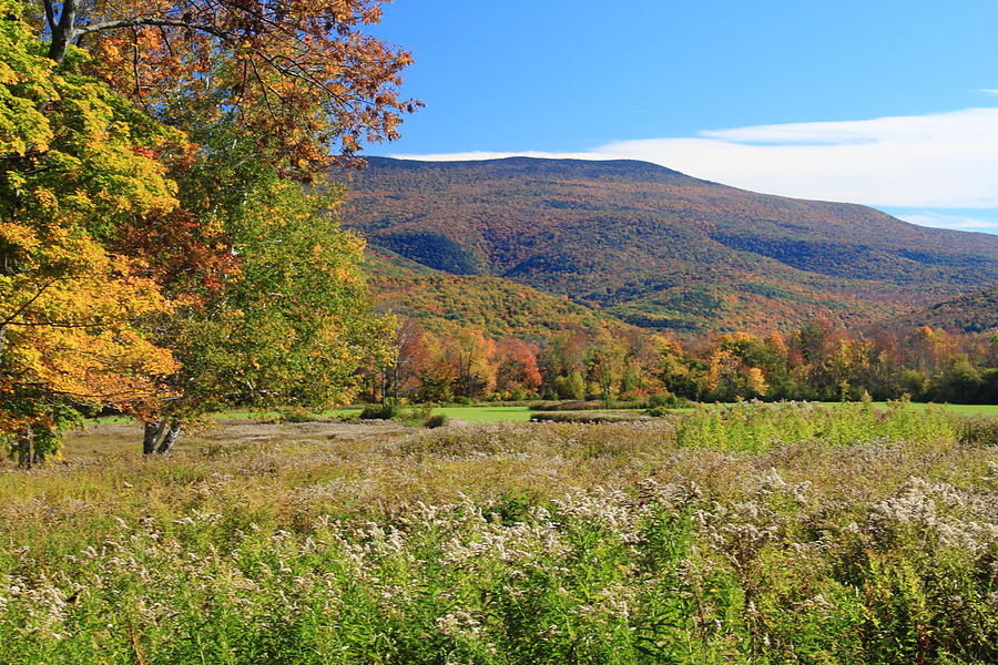 Early Autumn in the Berkshires Photograph by John Burk