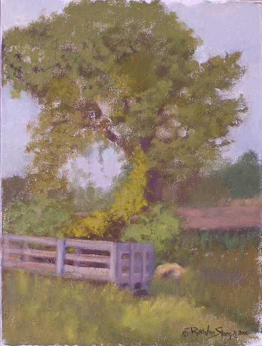 Early Autumn on the Farm Painting by Ruth Ann Sturgill Early Autumn on the Farm Painting by Ruth Ann Sturgill