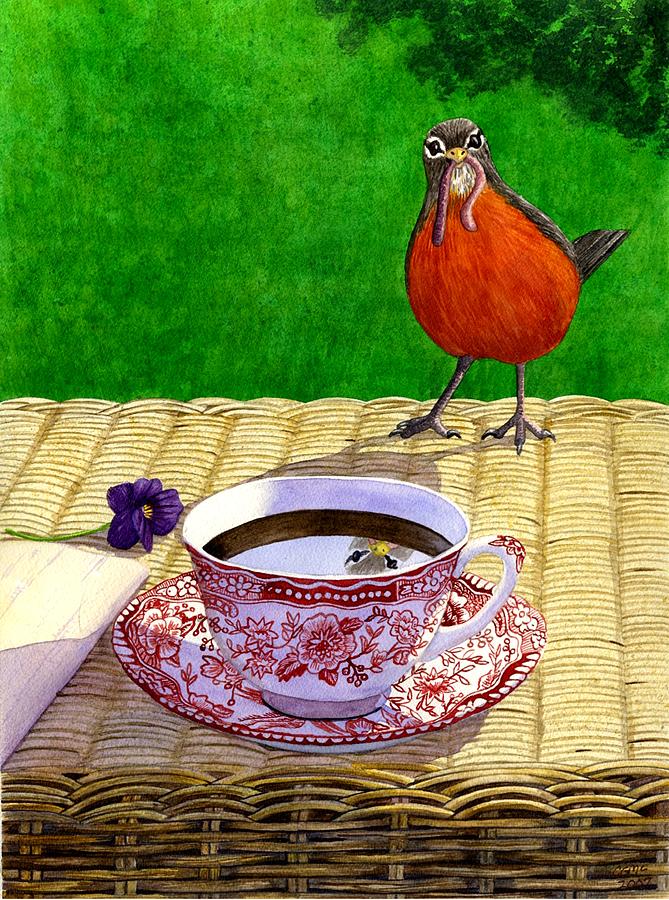 Early Bird Painting by Catherine G McElroy