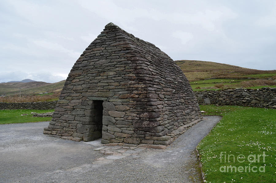 Landscape Photograph - Early Christian Church Known as the Gallarus Oratory by DejaVu Designs