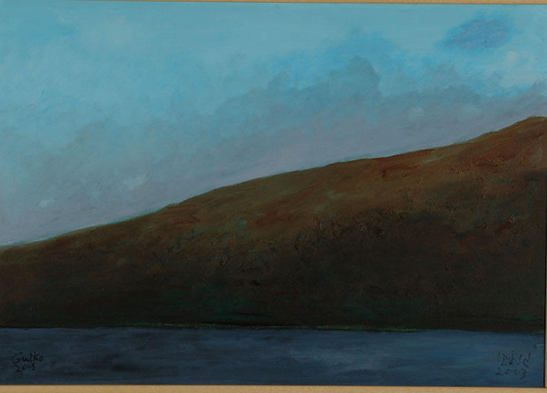 Early Dawn Painting by Harris Gulko Early Dawn Painting by Harris Gulko