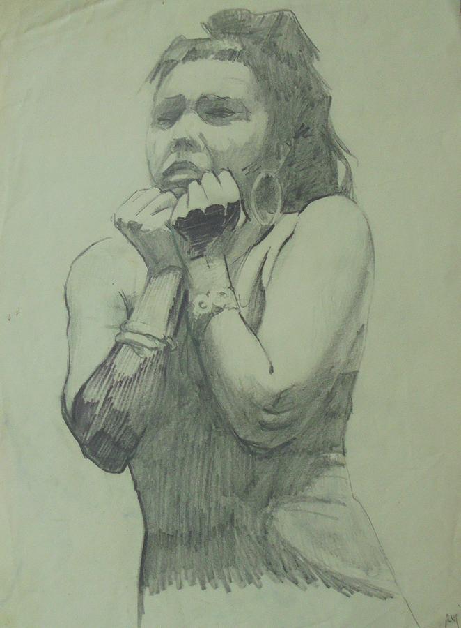 Early drawing Drawing by Mike Jeffries