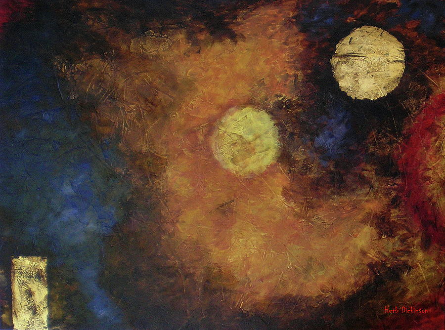 Early Elements Painting by Herb Dickinson