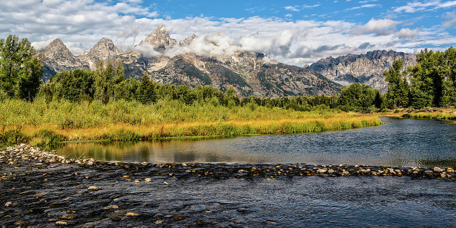 Early Fall At Schwabachers Landing Photograph by Yeates Photography