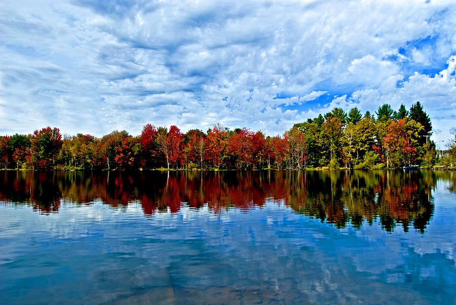 Early fall colors. New York Photograph by Bill Jonscher