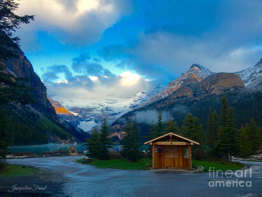 Banff National Park Photograph - Early Moody Morning by Jacqueline Faust