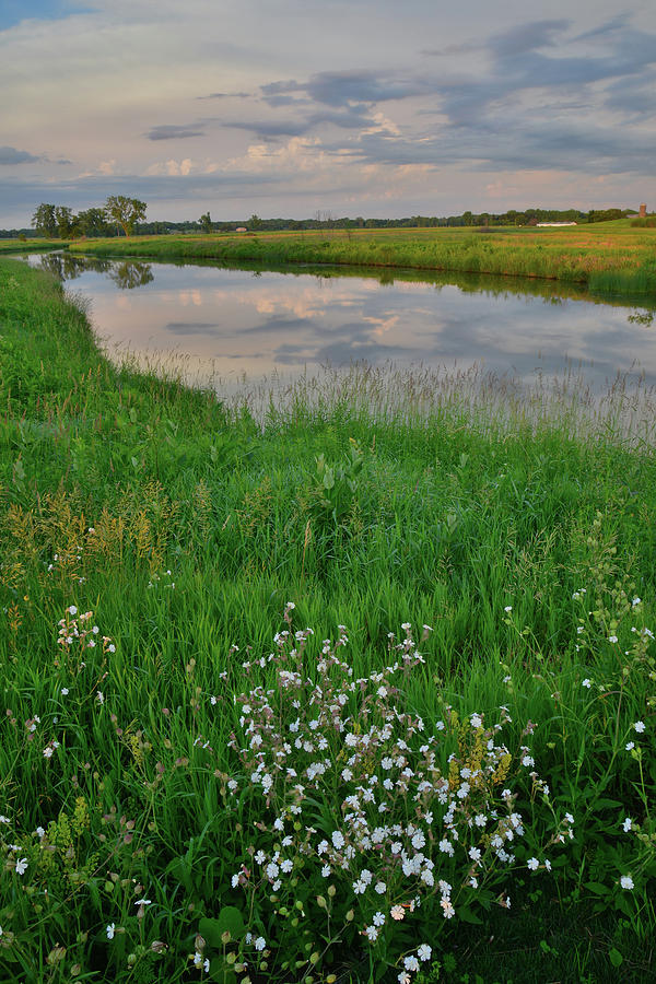 Early Morning Along the Nippersink in Glacial Park Photograph by Ray Mathis