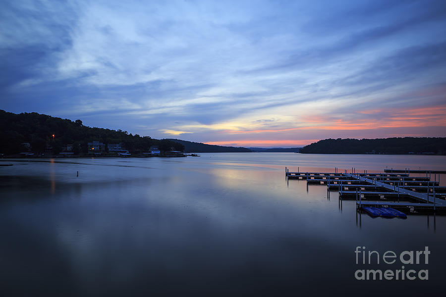 Early Morning at Lake of the Ozarks Photograph by Dennis Hedberg