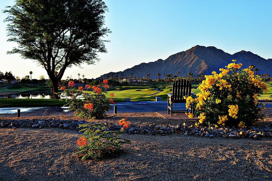 Early Morning At The Dunes Golf Course - La Quinta Photograph by Glenn McCarthy Art and Photography