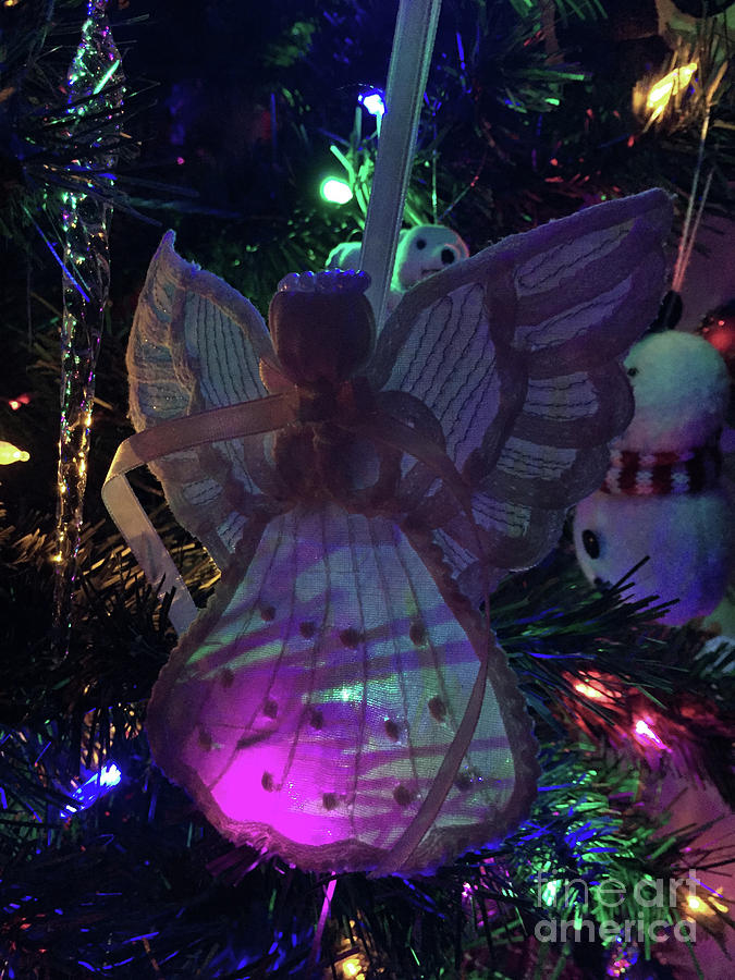 Early Morning Christmas Angel Photograph by Matthew Seufer