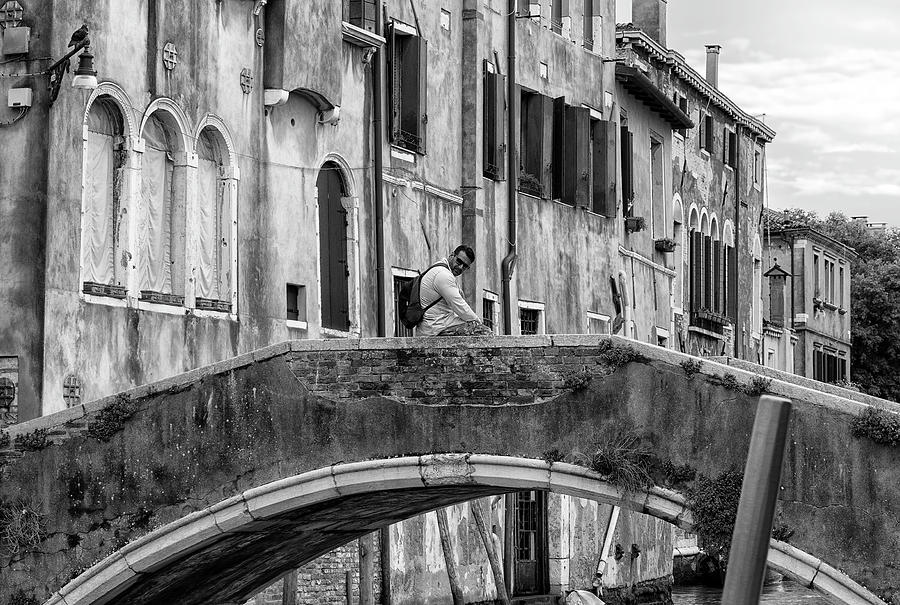 Early Morning Daydreams in Venice Photograph by John Hoey
