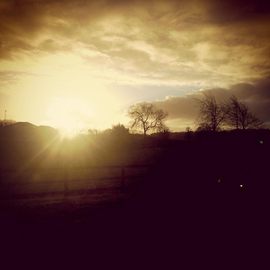 Travel Photograph - Early Morning Drive To Dublin. #travel by Amanda Heather