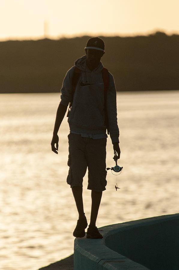 Early morning fishing Photograph by Brian Green