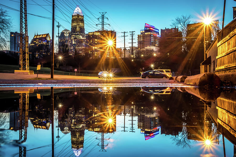 Early Morning In Charlotte North Carolina Photograph by Alex Grichenko
