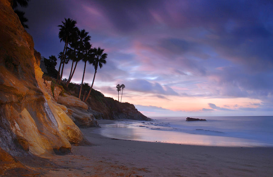 Early Morning In Laguna Beach Photograph by Dung Ma