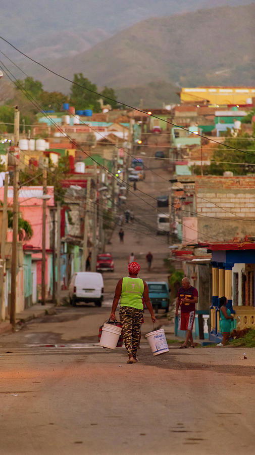 Early Morning In Trinidad Cuba Photograph by Joan Carroll