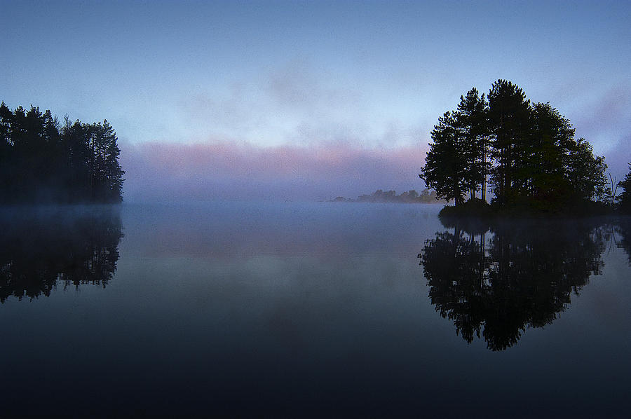 Early Morning Lake Nimisila Digital Art by Dick Pratt