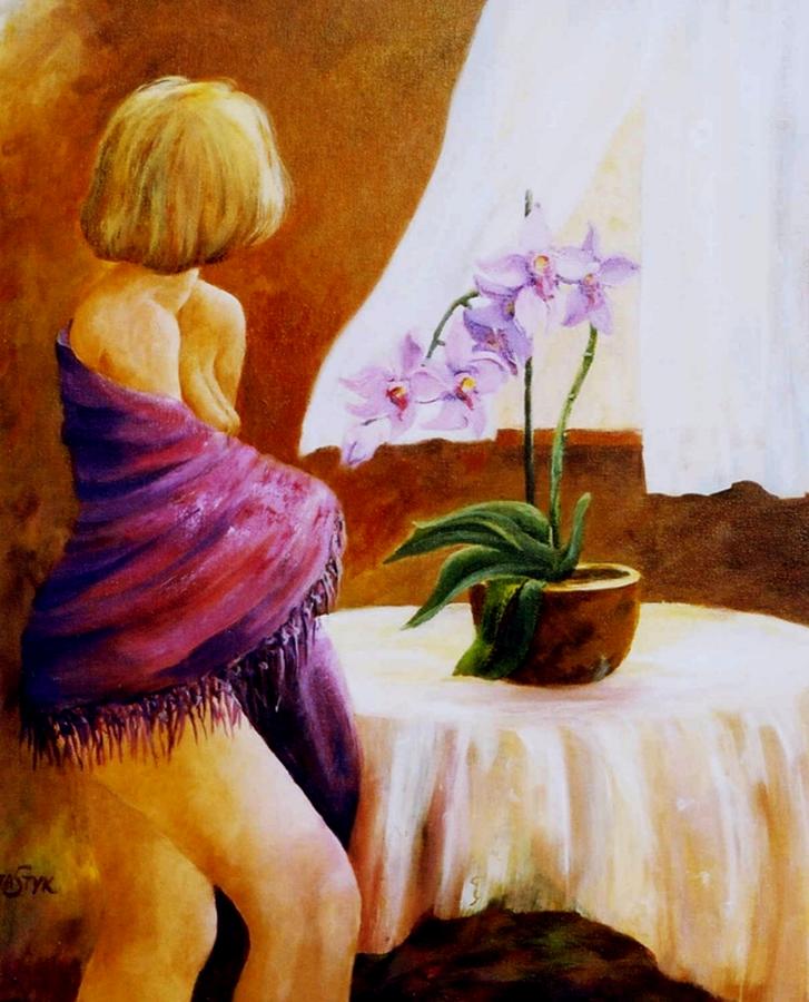 Early Morning  Painting by Marta Styk