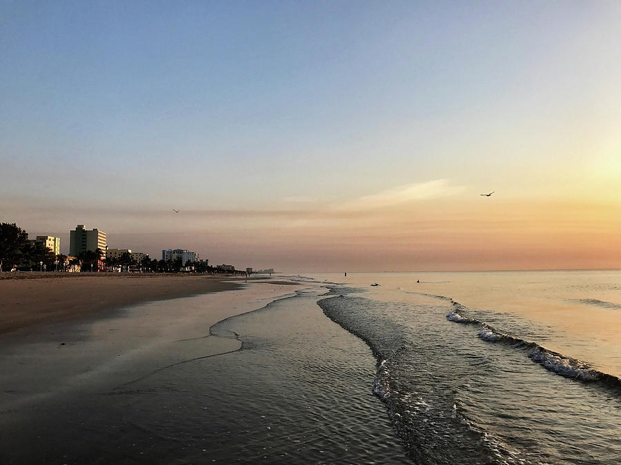 Beach Photograph - Early Morning by Mayra Pau