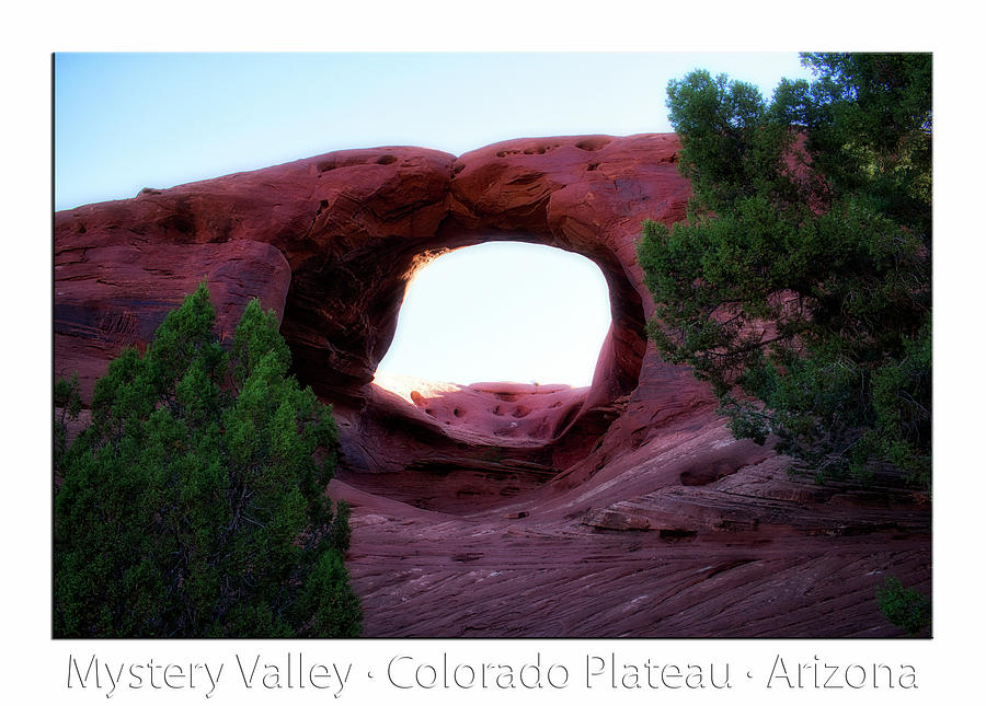 Early Morning Mystery Valley Colorado Plateau Arizona 01 Text Photograph by Thomas Woolworth
