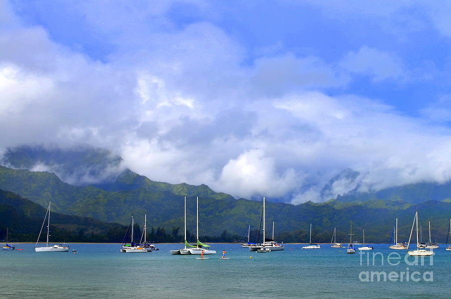 Early Morning on Hanalei Bay Photograph by Mary Deal