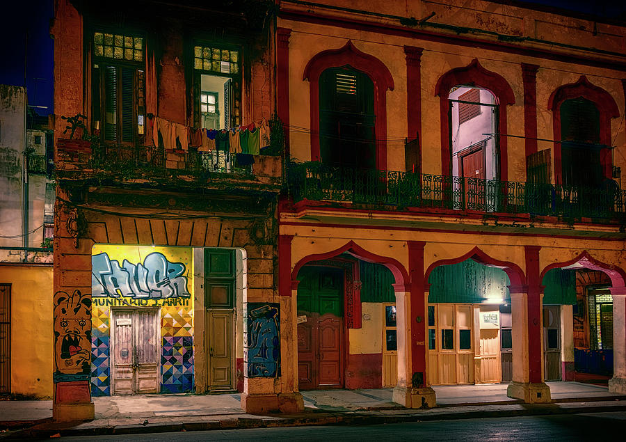 Architecture Photograph - Early Morning Paseo del Prado Havana Cuba by Joan Carroll