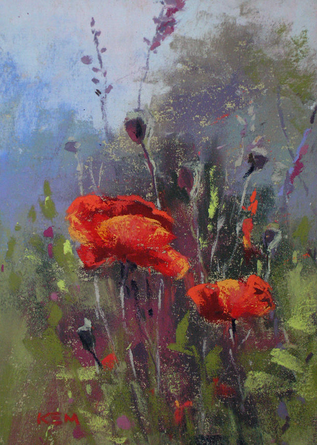 Morning with Poppies