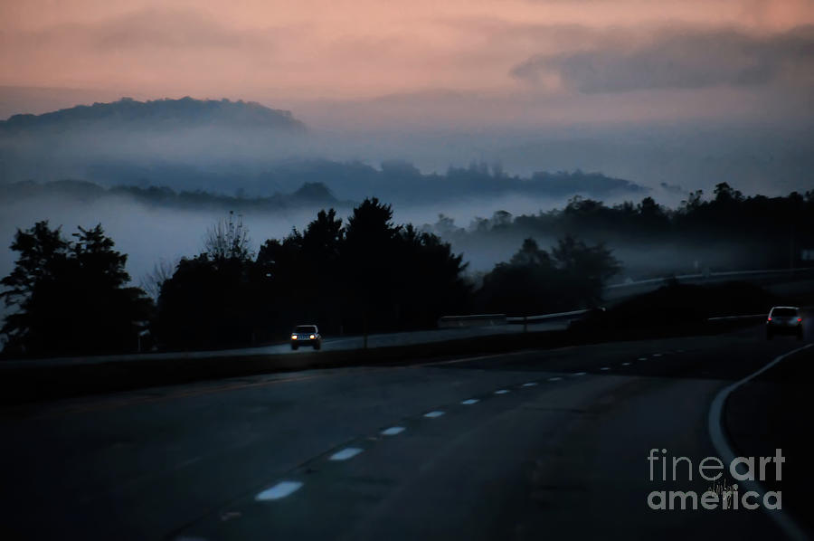 Early Morning Road Trip Photograph by Lois Bryan